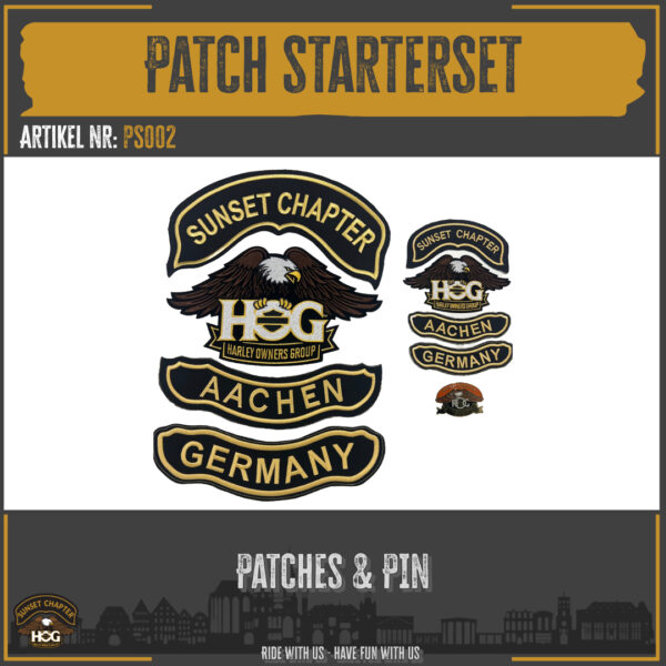 Starterset Patches OHNE Namenspatch